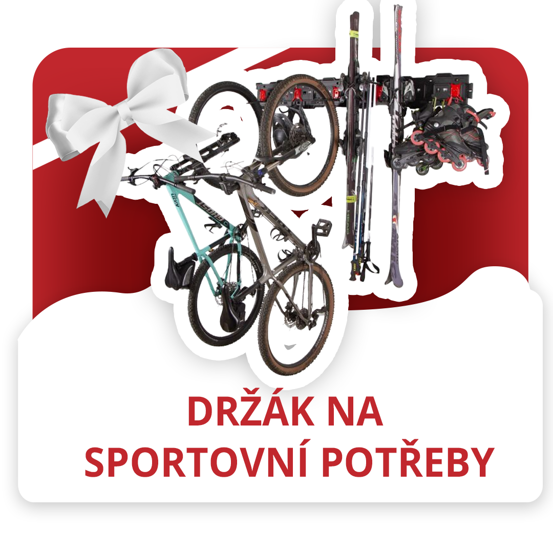 Držák na sportovní potřeby